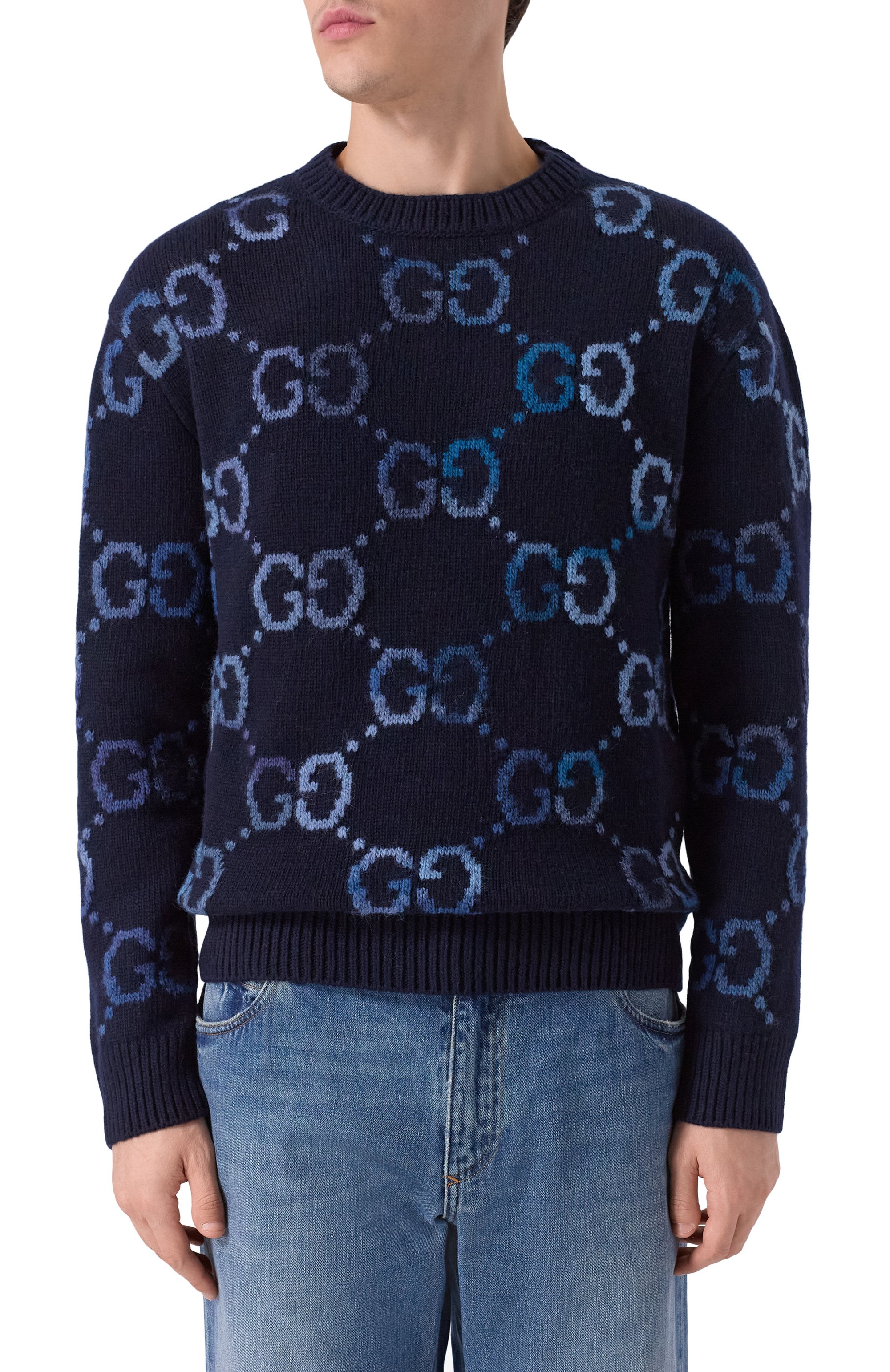 Шерстяной свитер GUCCI, арт. 770509/XKDSJ, фото 3