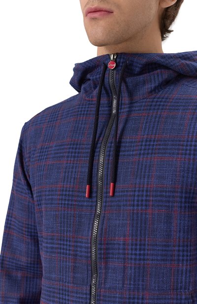 Рубашка из шерсти и шелка KITON, арт. UMC010K0616E14, фото 5