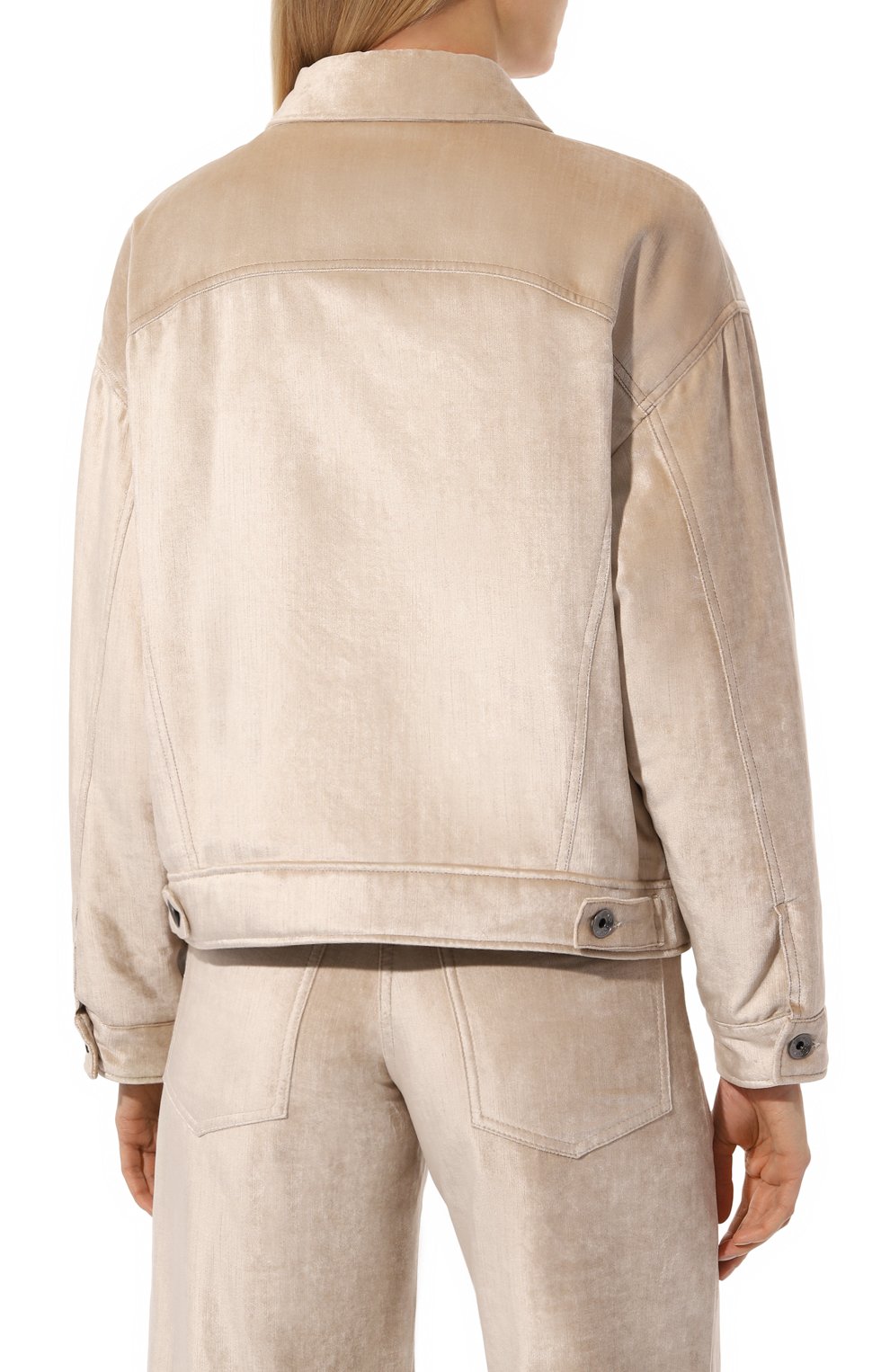 Бархатная куртка BRUNELLO CUCINELLI, арт. MD5817951P, фото 4