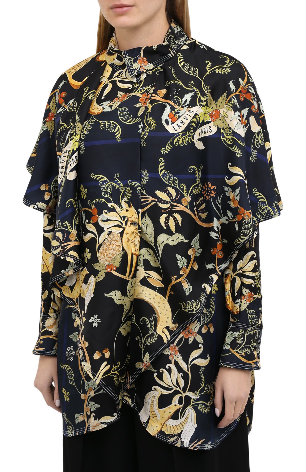 Шелковая блузка LANVIN, арт. RW-T0647I-4743-H20, фото 3