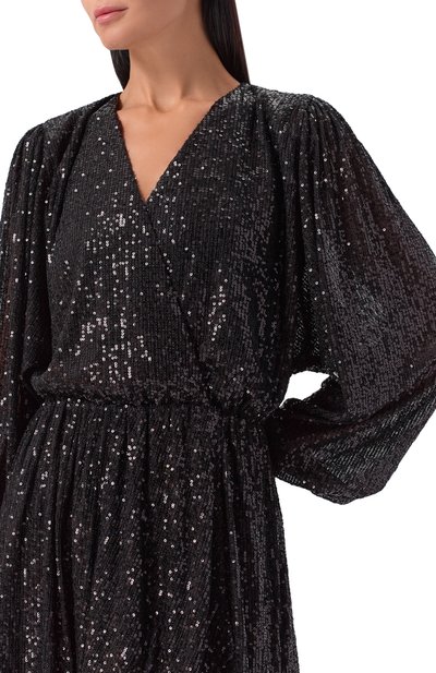 Платье с отделкой пайетками BOSS ORANGE, арт. 50548326, фото 4