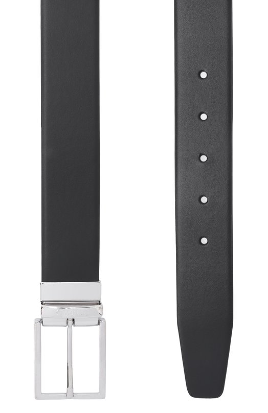 Кожаный ремень Doucal's DC0036NIK0UF2839 Чёрный  DC0036NIK0UF2839 Фото 3