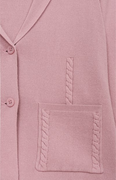 Кардиган EMPORIO ARMANI сиреневого цвета по цене 22700 руб., арт. EG000985/AF27341, фото 3 Кардиган EMPORIO ARMANI, арт. EG000985/AF27341, фото 3