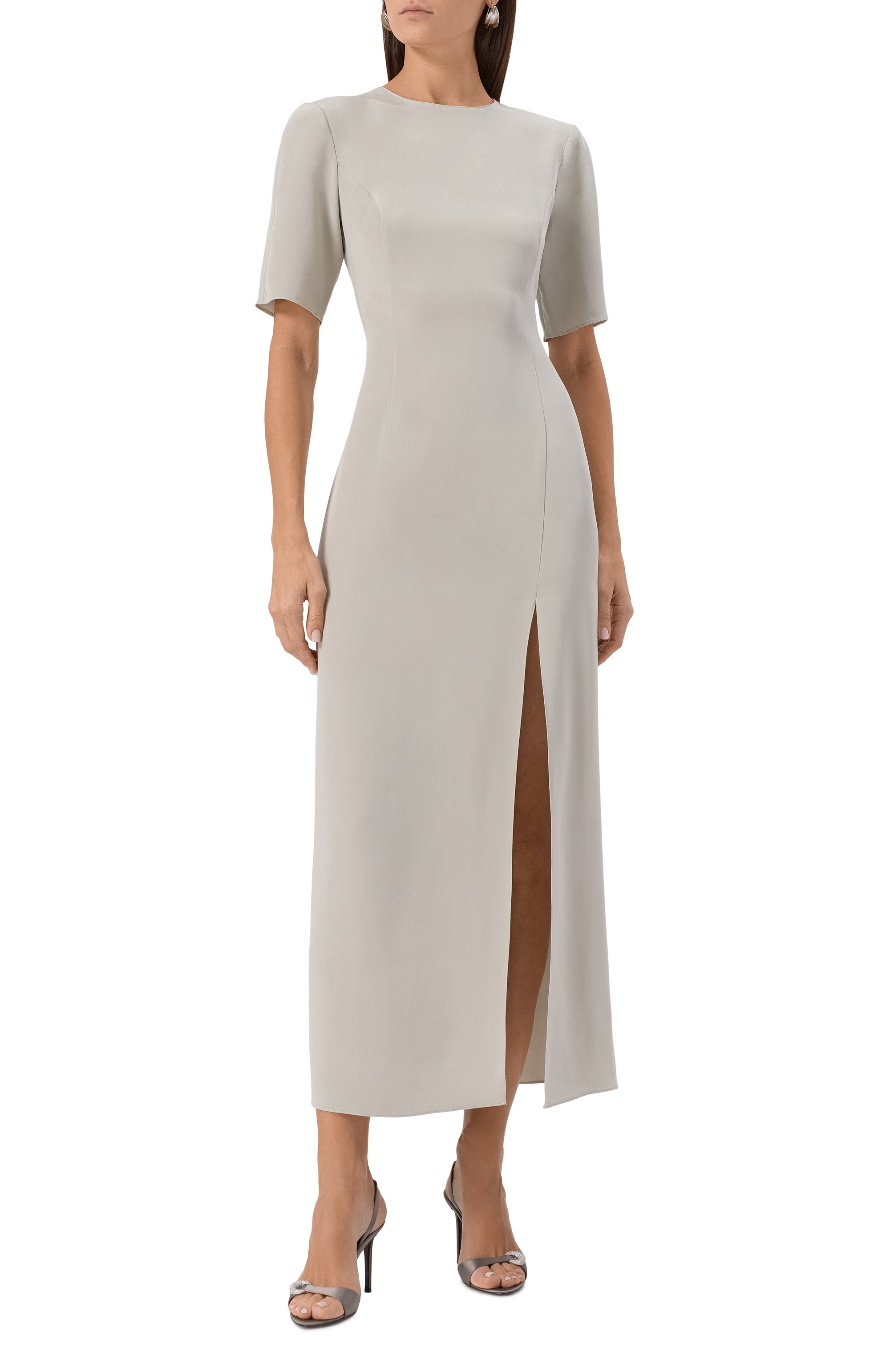 Шелковое платье 12 STOREEZ, арт. 132618, фото 3