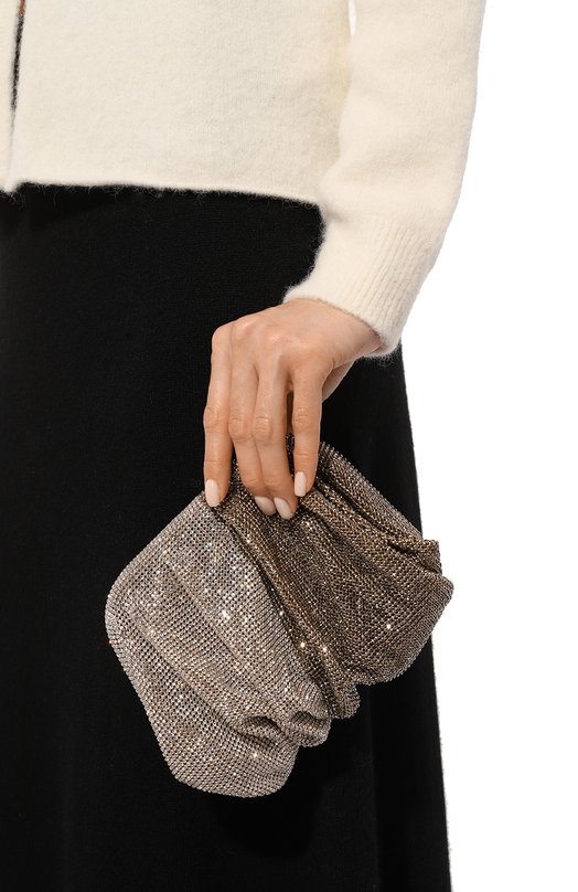 Клатч Venus La Petite Benedetta Bruzziches Серебряный, фото 2