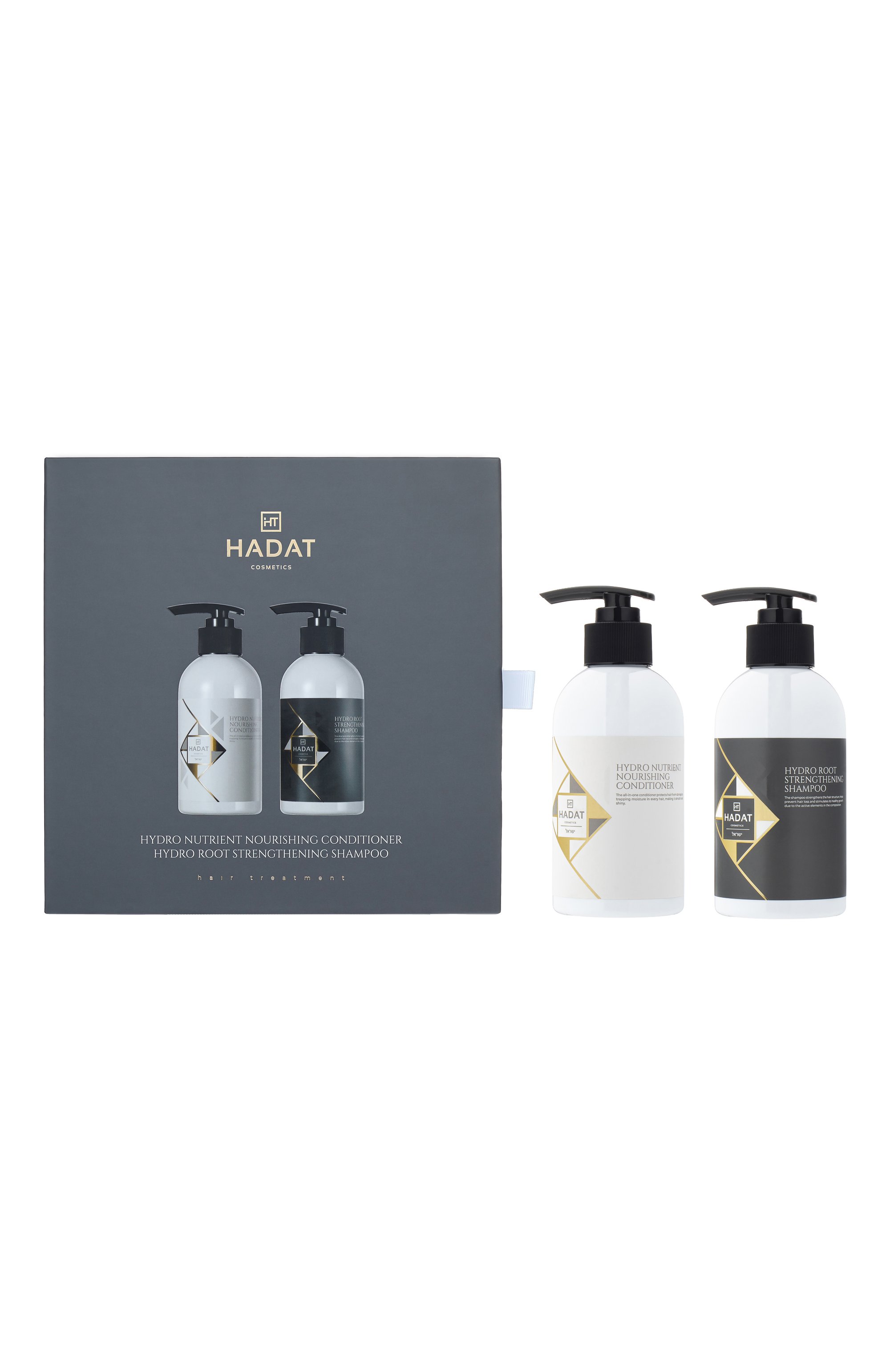 Набор для волос hydro root strengthening (2x250ml) HADAT COSMETICS, арт. 7298032723957, фото 1