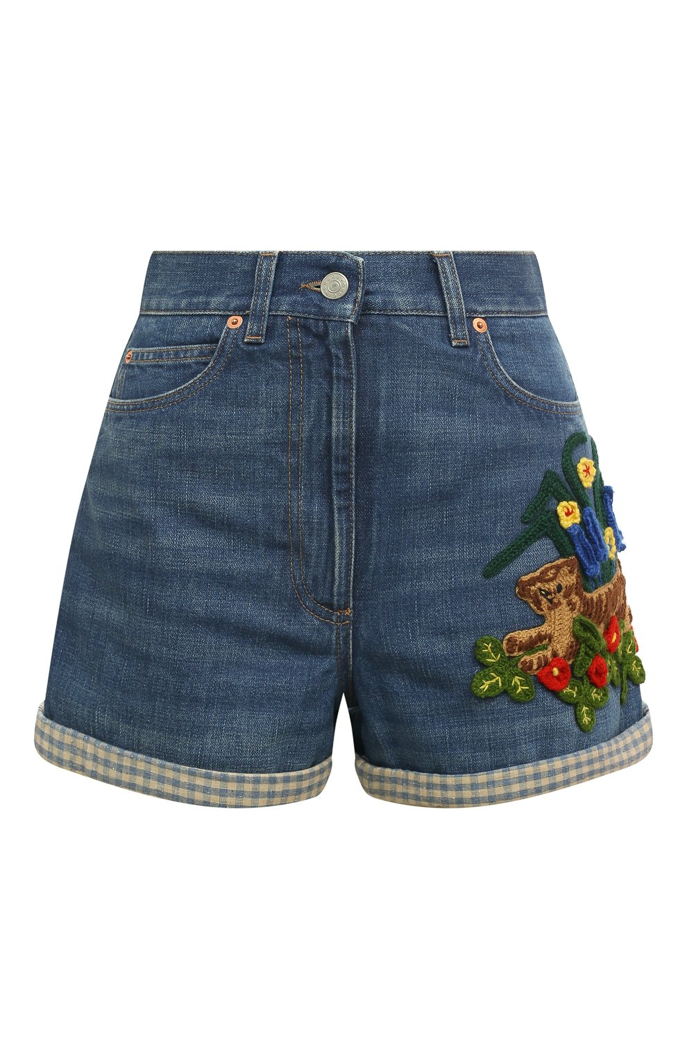 Джинсовые шорты GUCCI, арт. 683732 XDBV7, фото 1