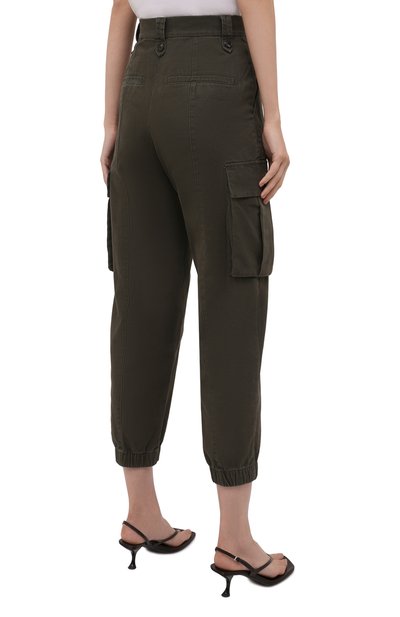 Хлопковые брюки ZADIG AND VOLTAIRE, арт. WKCD0103F, фото 4