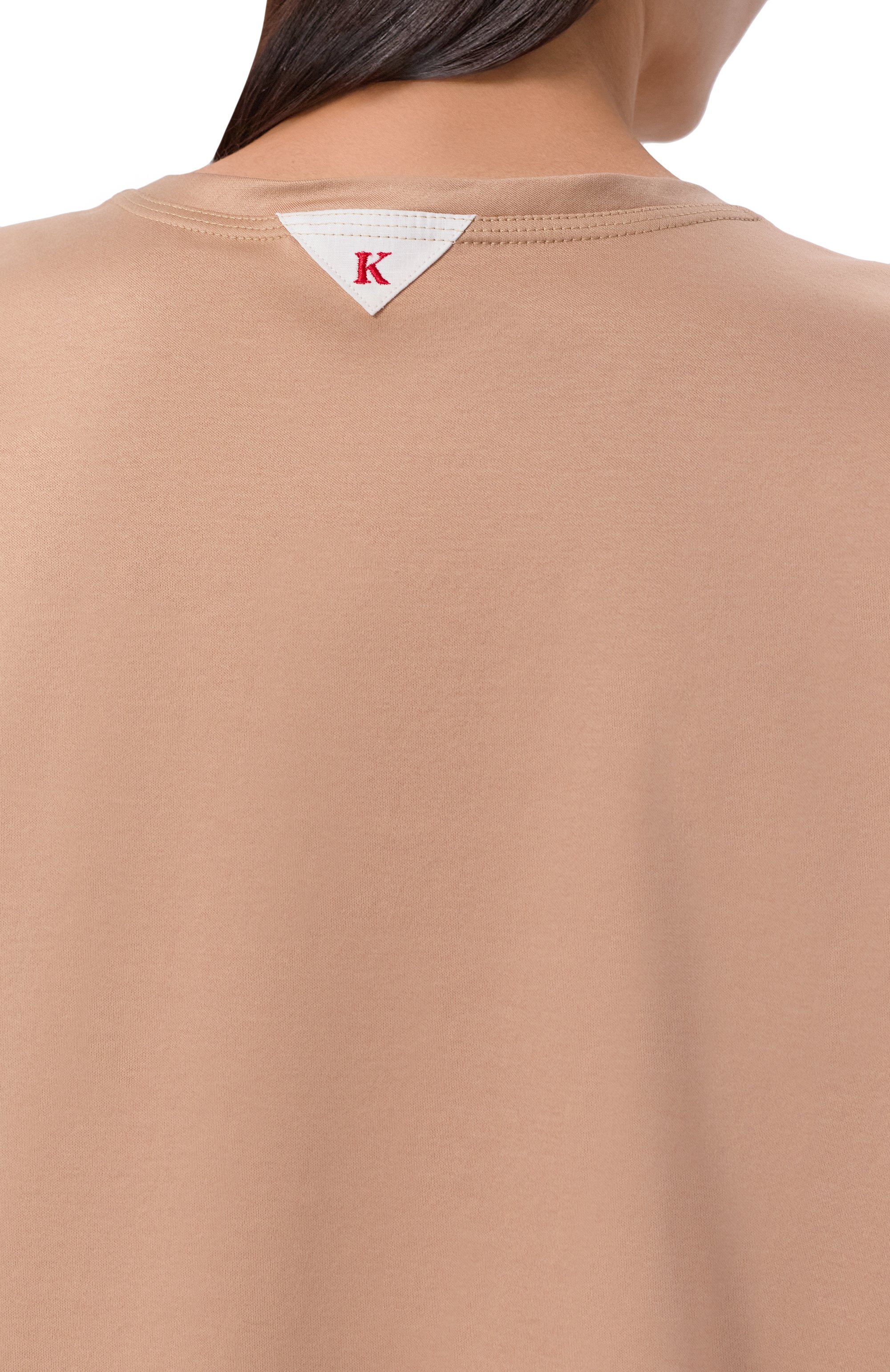 Хлопковая футболка KITON, арт. D61449H0805104, фото 5