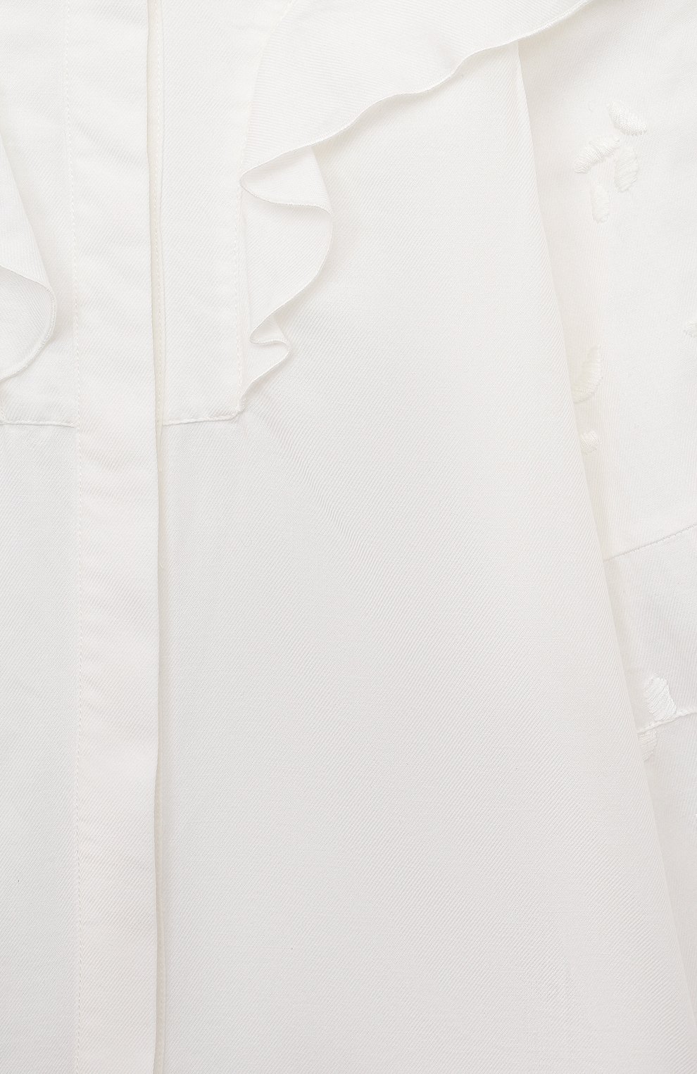 Хлопковая блузка CHLOÉ, арт. C15E16/6A-12A, фото 3