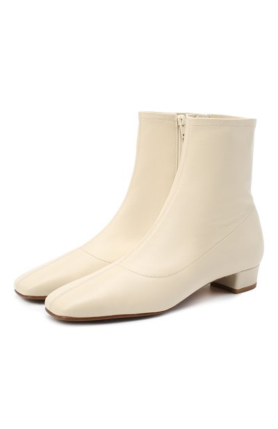 Кожаные ботильоны este BY FAR, арт. 16605-07-EBWHTL, фото 1