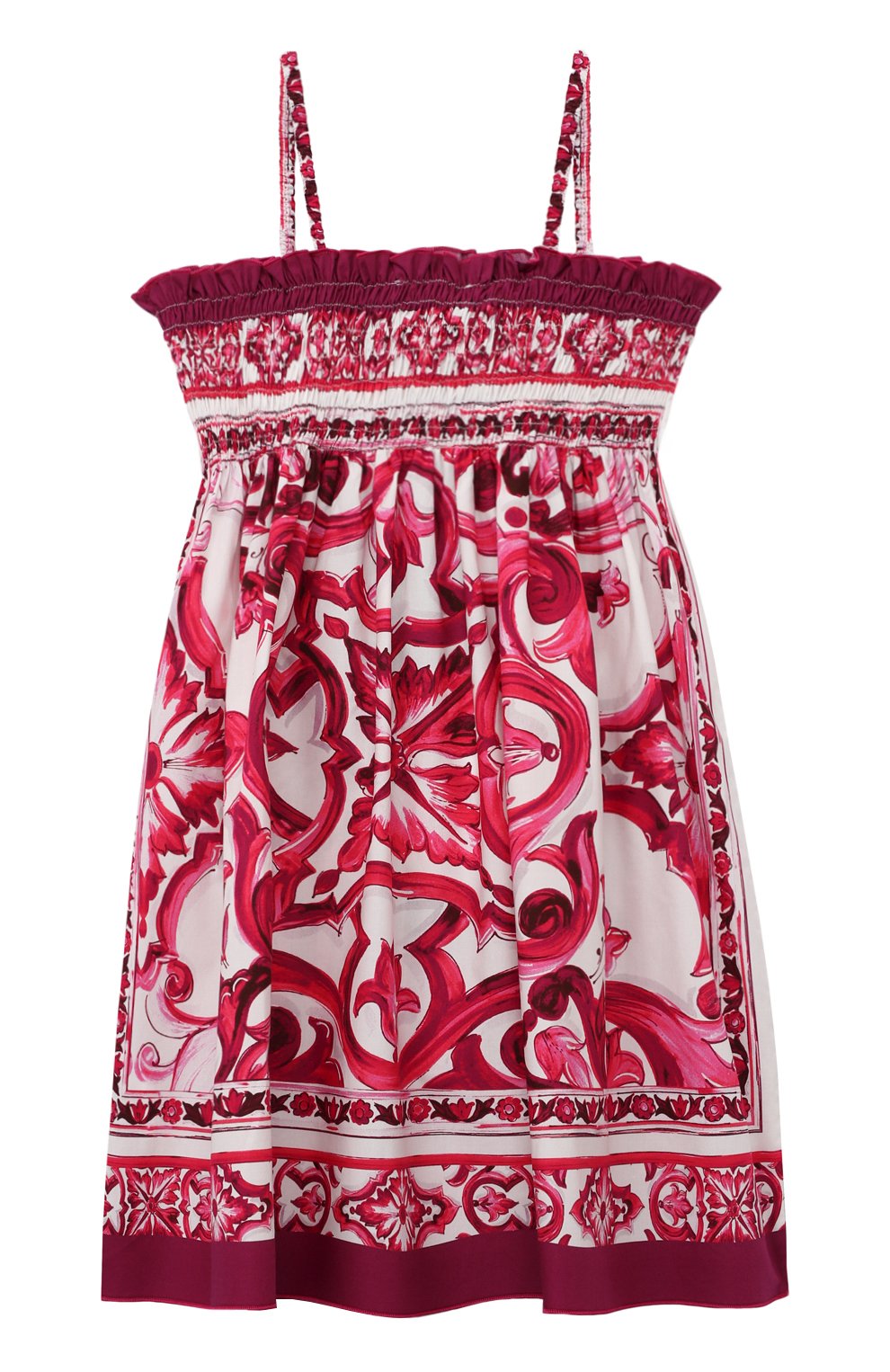 Хлопковый сарафан DOLCE & GABBANA, арт. L53DM9/G7J6K/2-6, фото 2