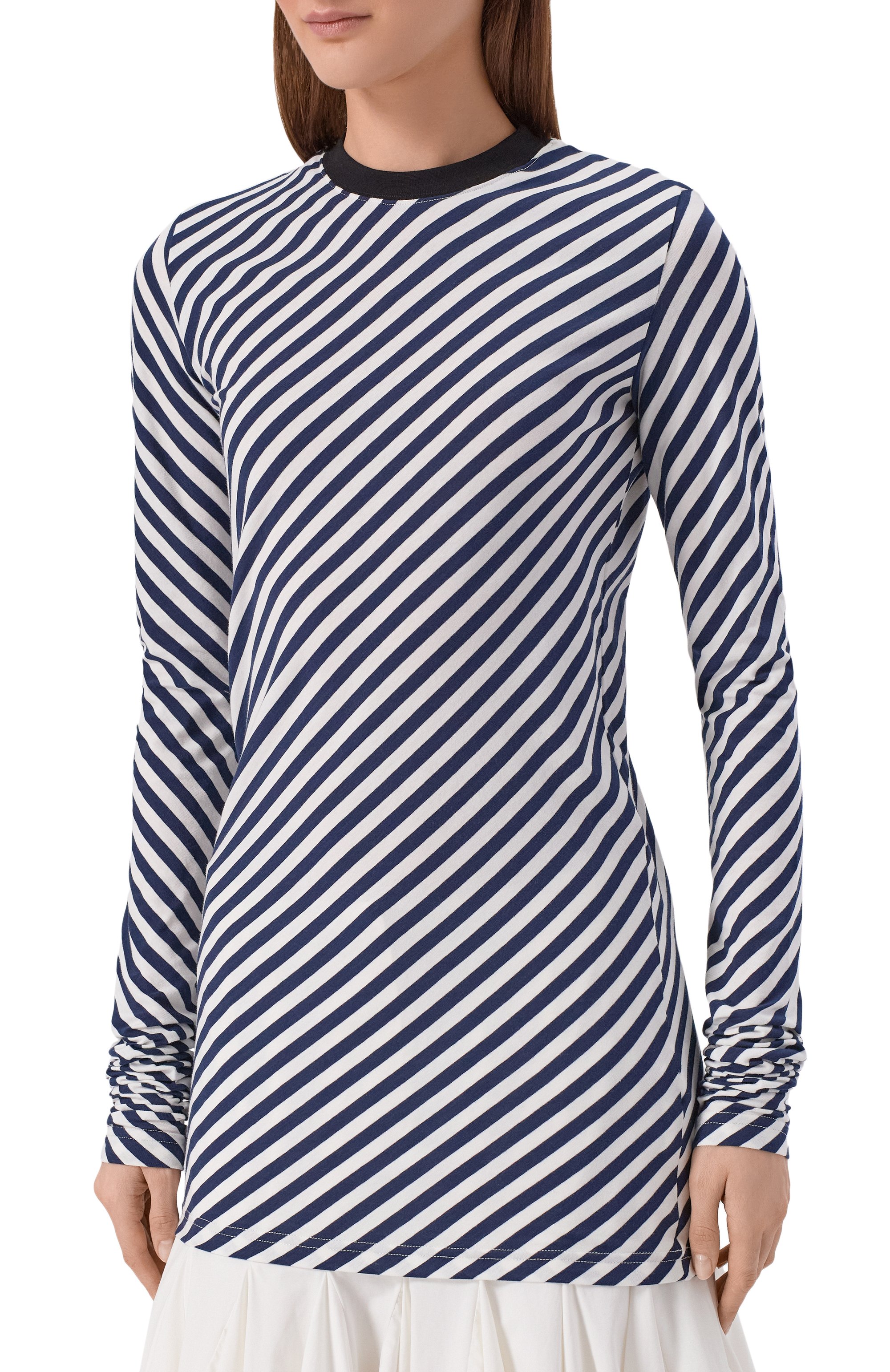 Хлопковый лонгслив MSGM, арт. 4041MDM71N/267128, фото 3