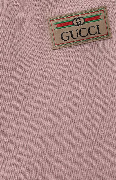Хлопковые джоггеры GUCCI, арт. 653684/XJDKB, фото 3