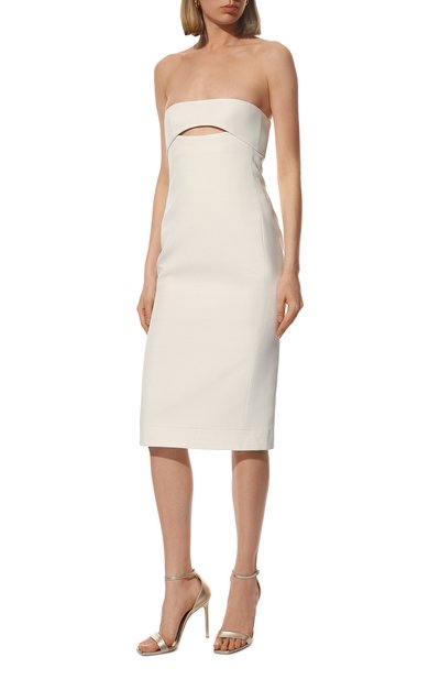 Платье из вискозы SAINT LAURENT, арт. 683227/Y3E30, фото 2