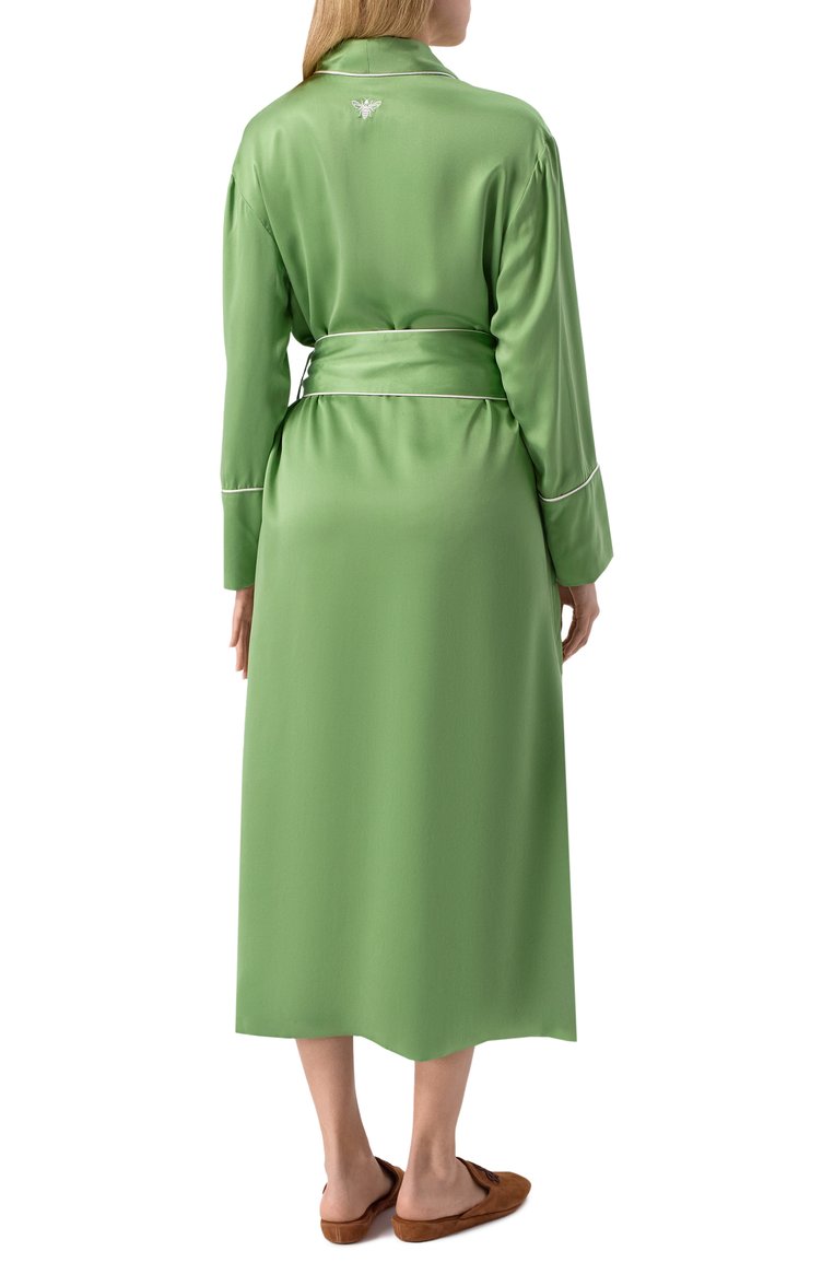 Шелковый халат KLEED LOUNGEWEAR, арт. R0LLER R0BE, фото 1