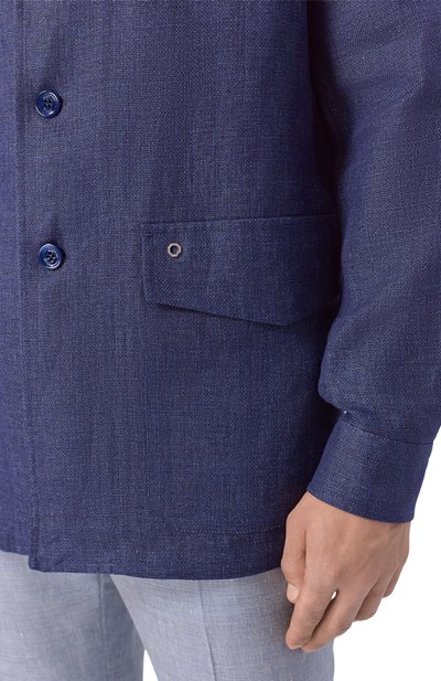 Льняная куртка-рубашка STEFANO RICCI, арт. SP008166/VT0002, фото 5