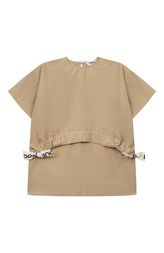 

Хлопковый топ Dondup Kids, Бежевый