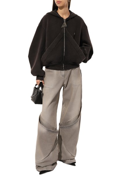 Хлопковая толстовка THE ATTICO, арт. 247WCF15, фото 2