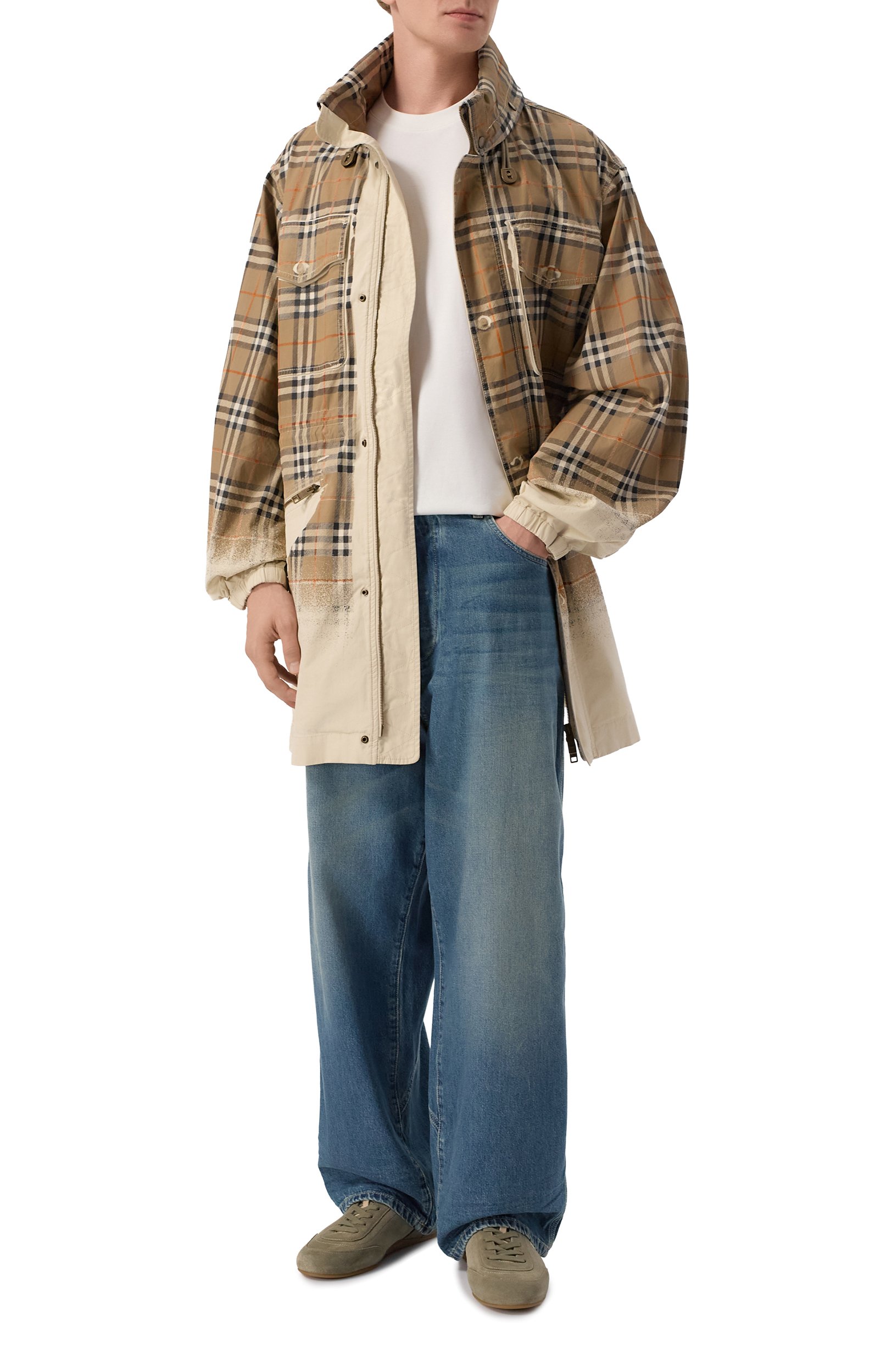 Хлопковая куртка BURBERRY, арт. 8126118, фото 2