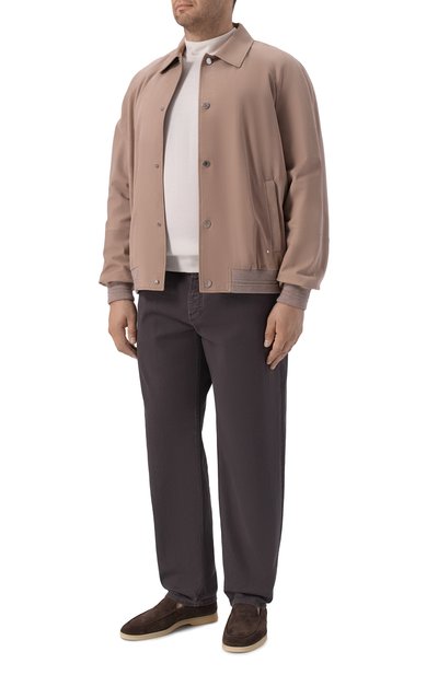 Джинсы iconic BRUNELLO CUCINELLI темно-коричневого цвета по цене 105500 руб., арт. M277P02090, фото 2 Джинсы iconic BRUNELLO CUCINELLI, арт. M277P02090, фото 2