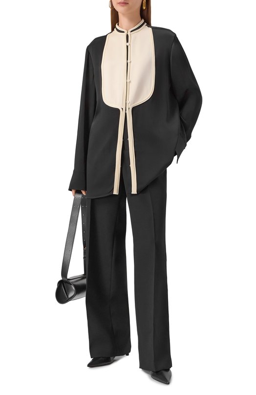 Блузка Jil Sander J03DL0197-J76018 Чёрный  J03DL0197-J76018 Фото 2