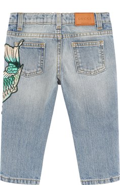 Джинсы с аппликациями GUCCI, арт. 499968/XR911, фото 2