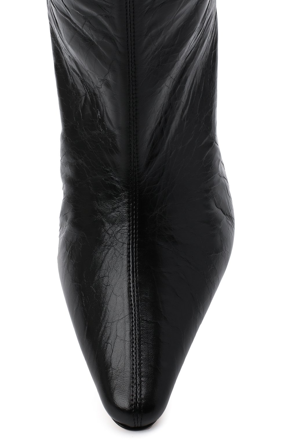 Кожаные сапоги stevie 42 BY FAR, арт. 20PFSVIDBLCRE, фото 5