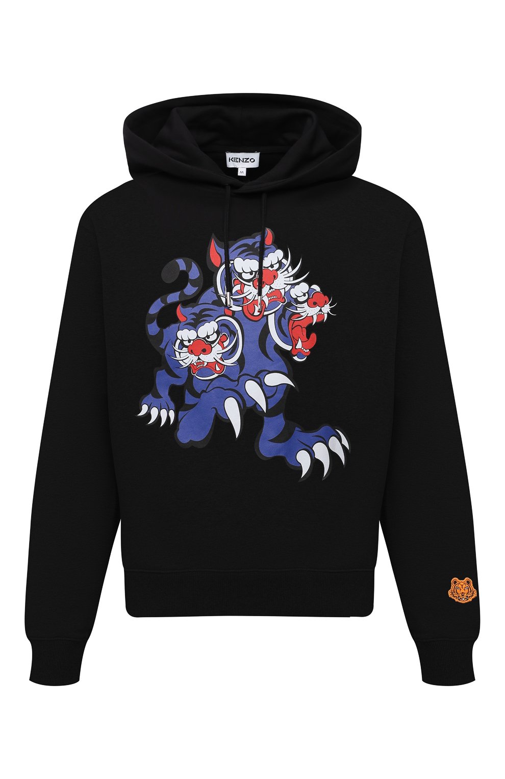 Кофу Мужской черный хлопковое худи kenzo x kansai yamamoto KENZO купить