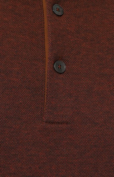 Хлопковое поло ZEGNA, арт. UC394A6/C739, фото 5