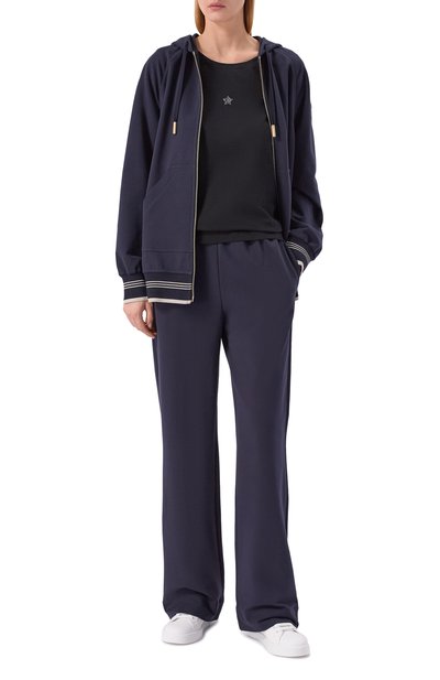 Хлопковый лонгслив LORENA ANTONIAZZI, арт. TS10/9999, фото 2