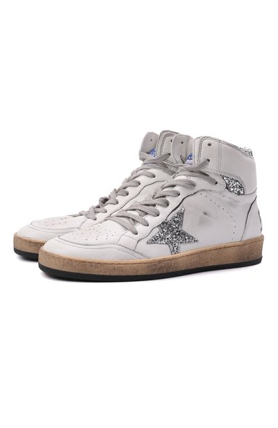 Кожаные кеды sky star GOLDEN GOOSE DELUXE BRAND, арт. GWF00230.F002192, фото 1