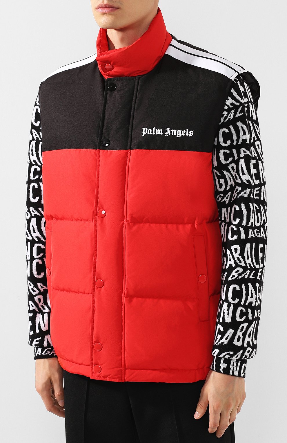 Пуховый жилет PALM ANGELS, арт. PMED006E195760022001, фото 3