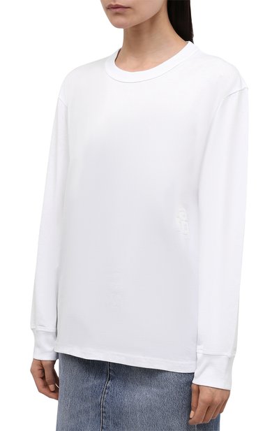 Хлопковый лонгслив ALEXANDERWANG.T, арт. 4CC3211280, фото 3