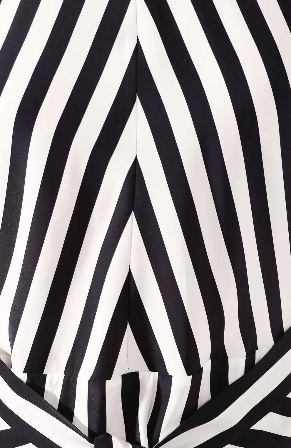 Шелковое платье STELLA MCCARTNEY черно-белого цвета по цене 129500 руб., арт. 600944/S0A48, фото 5 Шелковое платье STELLA MCCARTNEY, арт. 600944/S0A48, фото 5