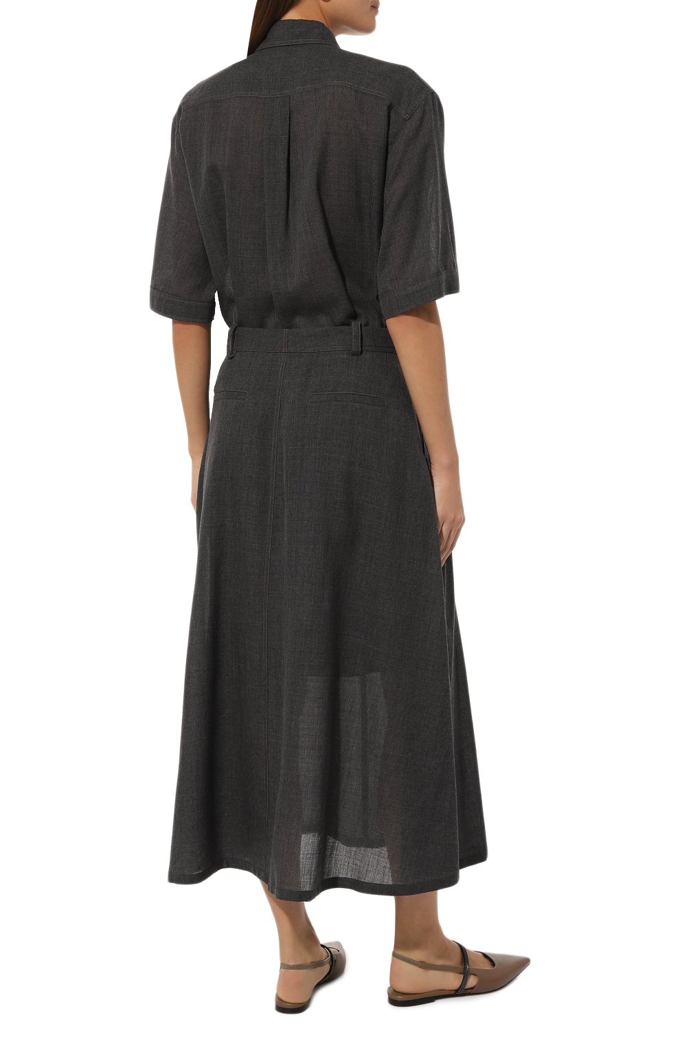 Шерстяное платье BRUNELLO CUCINELLI, арт. MP920AFH61, фото 4