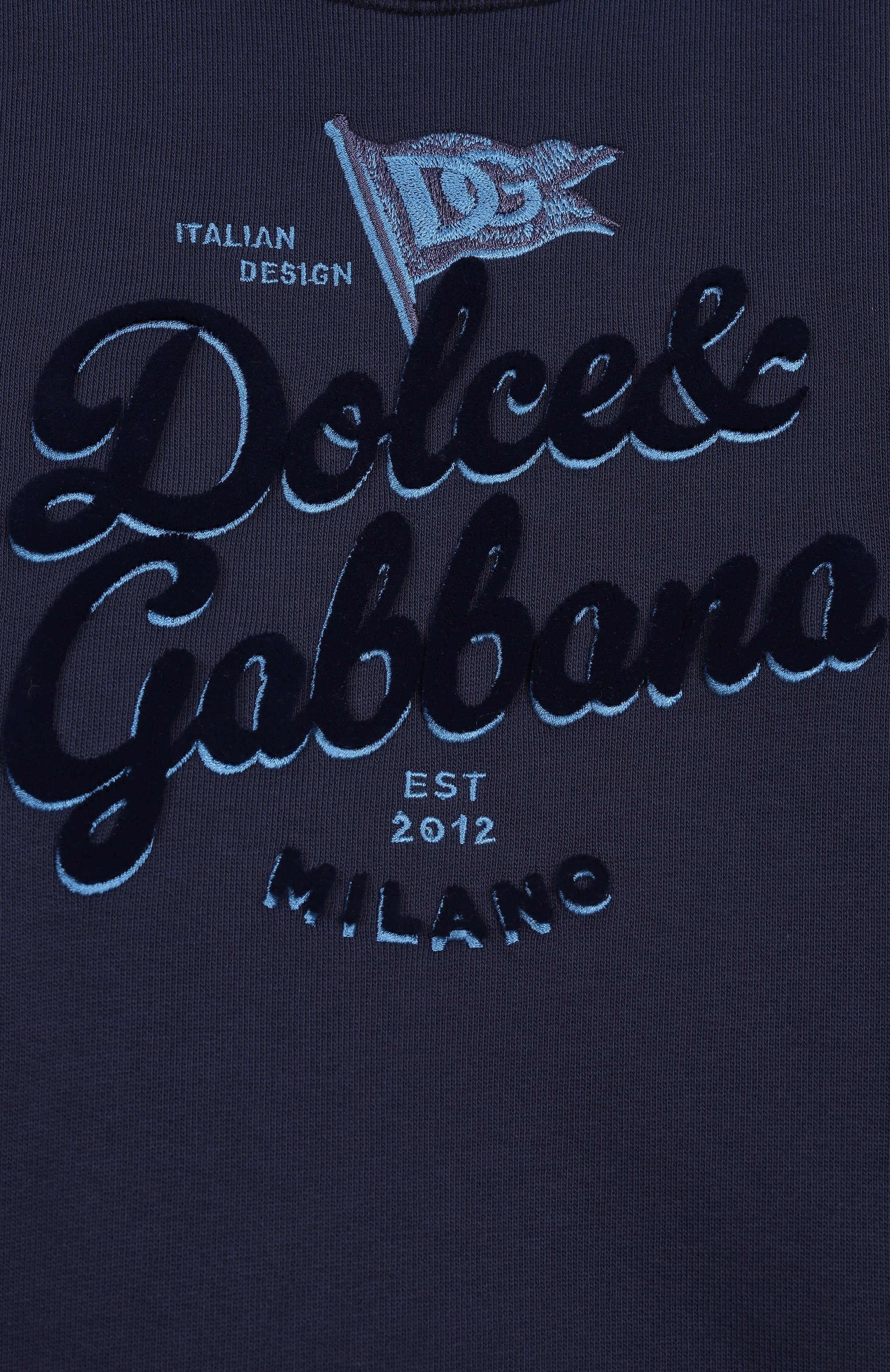 Хлопковый свитшот DOLCE & GABBANA, арт. L4JWKT/G706H/2-6, фото 3