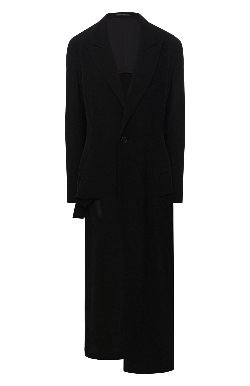 Шелк овое пальто YOHJI YAMAMOTO, арт. FR-C13-400, фото 1