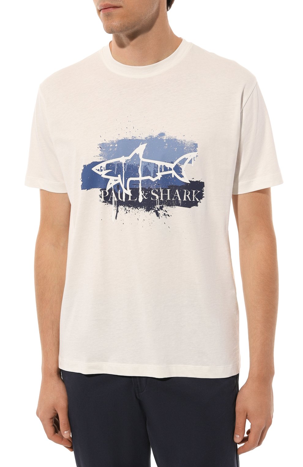 Хлопковая футболка PAUL&SHARK, арт. 14311631, фото 3