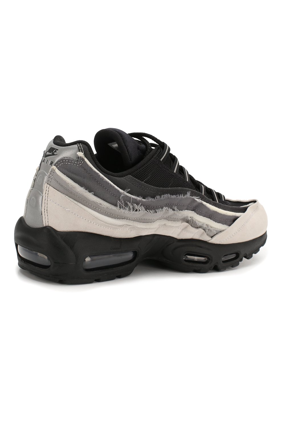 Комбинированные кроссовки comme des garcons x nike air max 95 NIKELAB, арт. PE-K101-002, фото 4