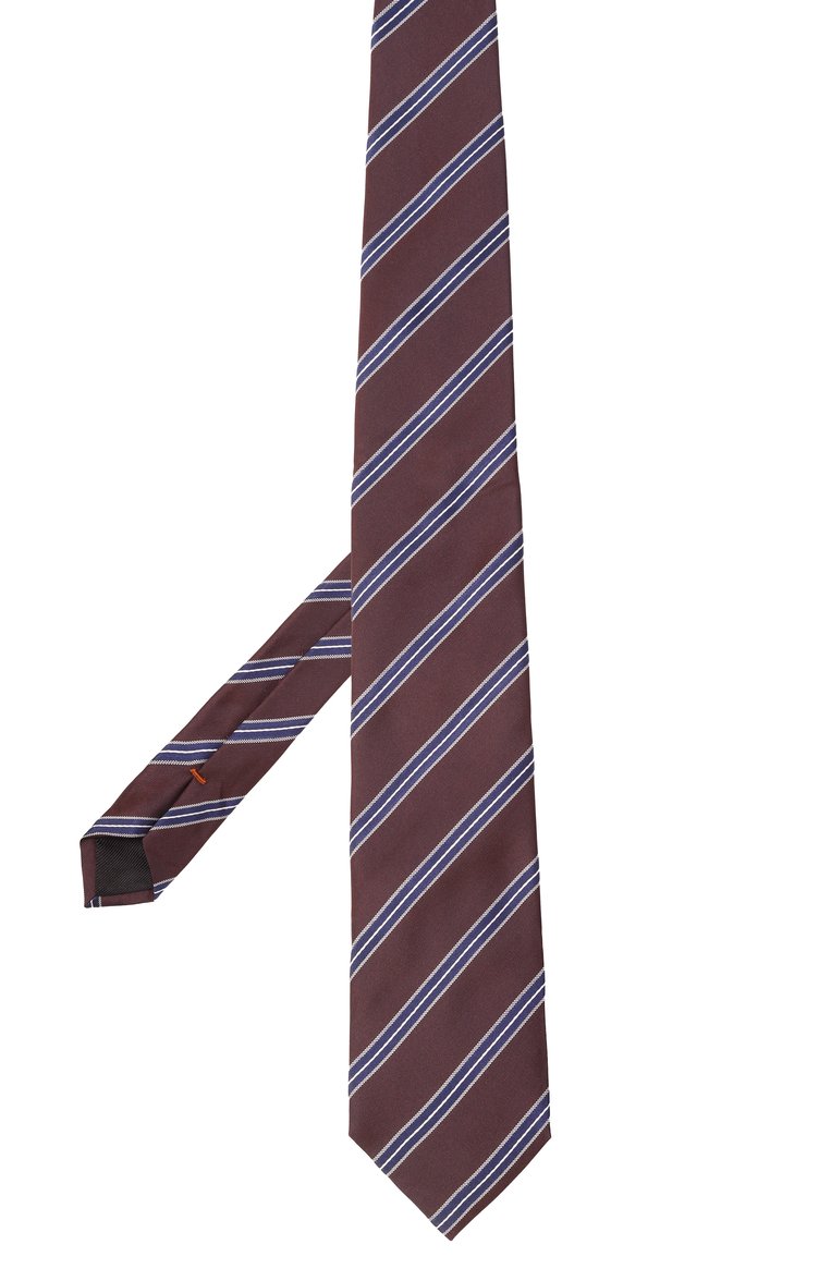 Шелковый галстук ZEGNA, арт. M.1P.91.8/Z9D01TA9, фото 1