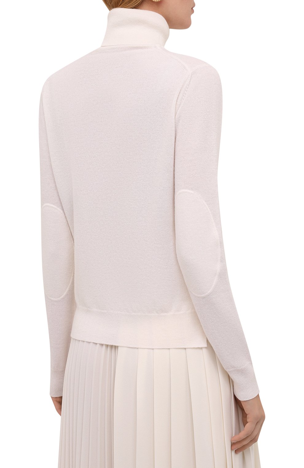 Шерстяная водолазка MAISON MARGIELA кремового цвета по цене 49950 руб., арт. S51HA1161/S17846, фото 4 Шерстяная водолазка MAISON MARGIELA, арт. S51HA1161/S17846, фото 4