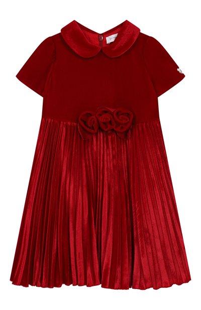 Бархатное платье MONNALISA, арт. 73F902