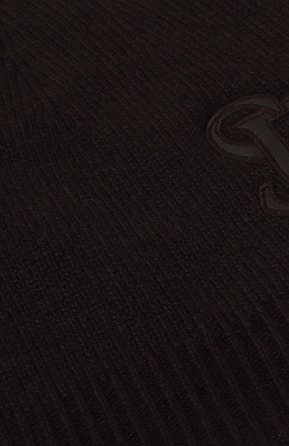 Кашемировая шапка с отделкой из кожи крокодила STEFANO RICCI, арт. K606040CUF/F24305, фото 3