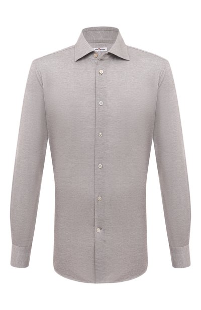 Мужская хлопковая рубашка KITON, арт. UCIH06923