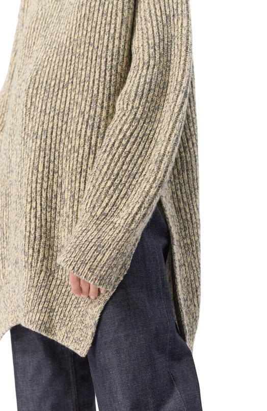 Шерстяной свитер Jil Sander J02GP0191/J14796 Бежевый  J02GP0191/J14796 Фото 5