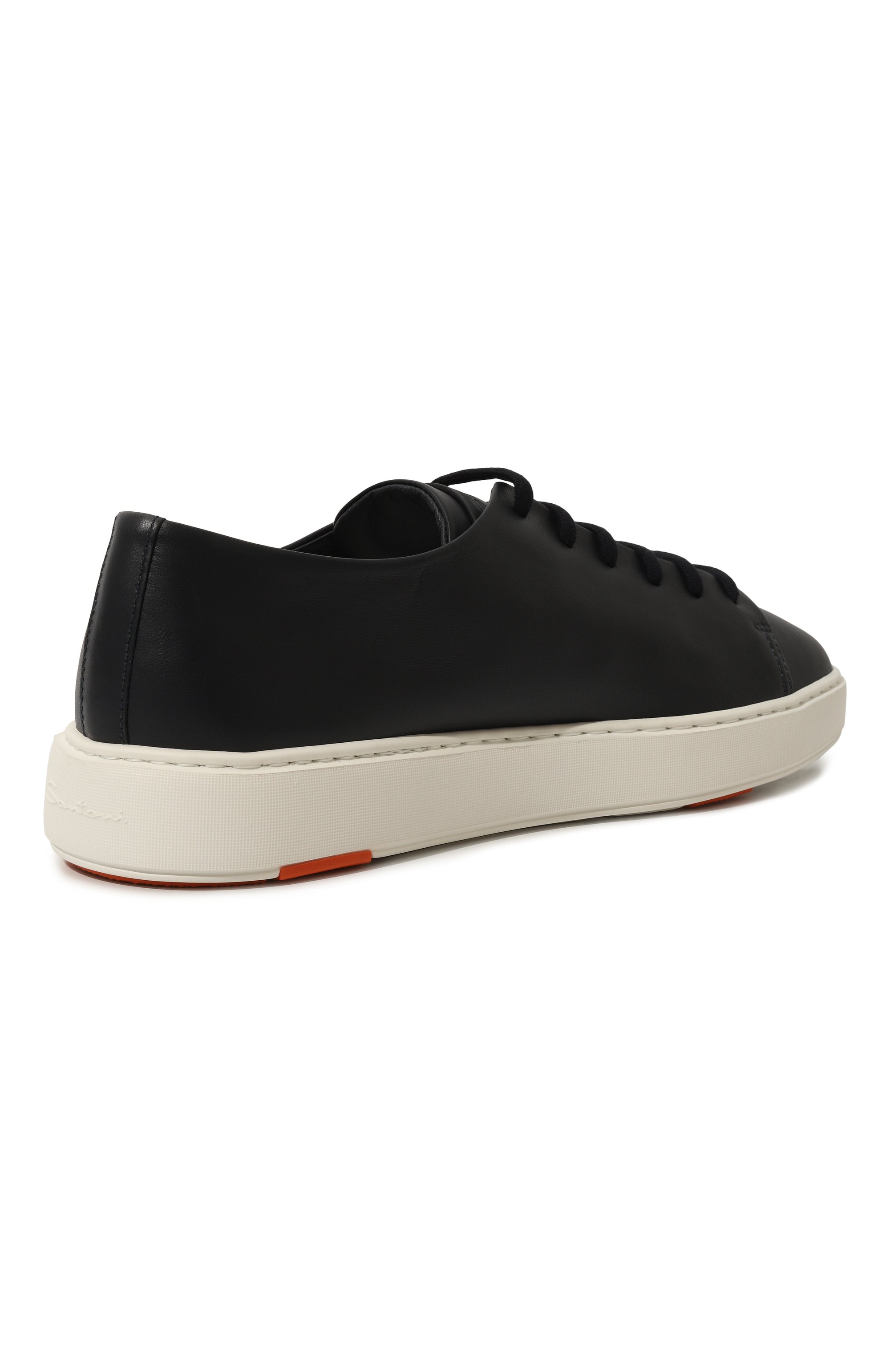 Кожаные кеды cleanic SANTONI, арт. MBCD21640BARTSB9I25, фото 5