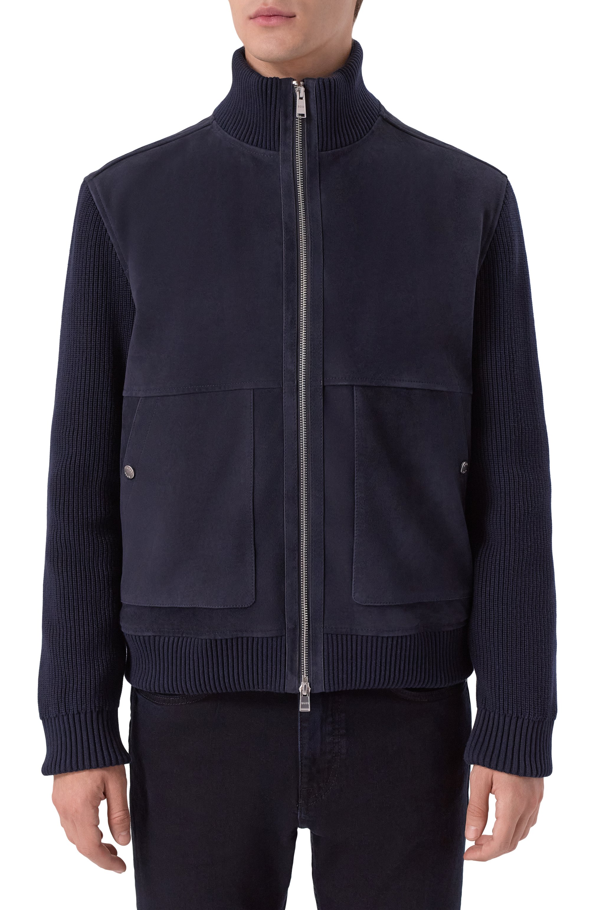 Комбинированный бомбер BOSS, арт. 50547673, фото 3