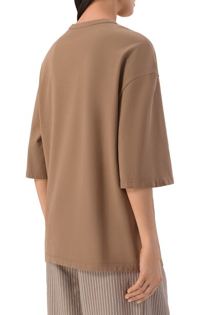 Хлопковая футболка OFFICINE GENERALE, арт. S26WTEE202, фото 4