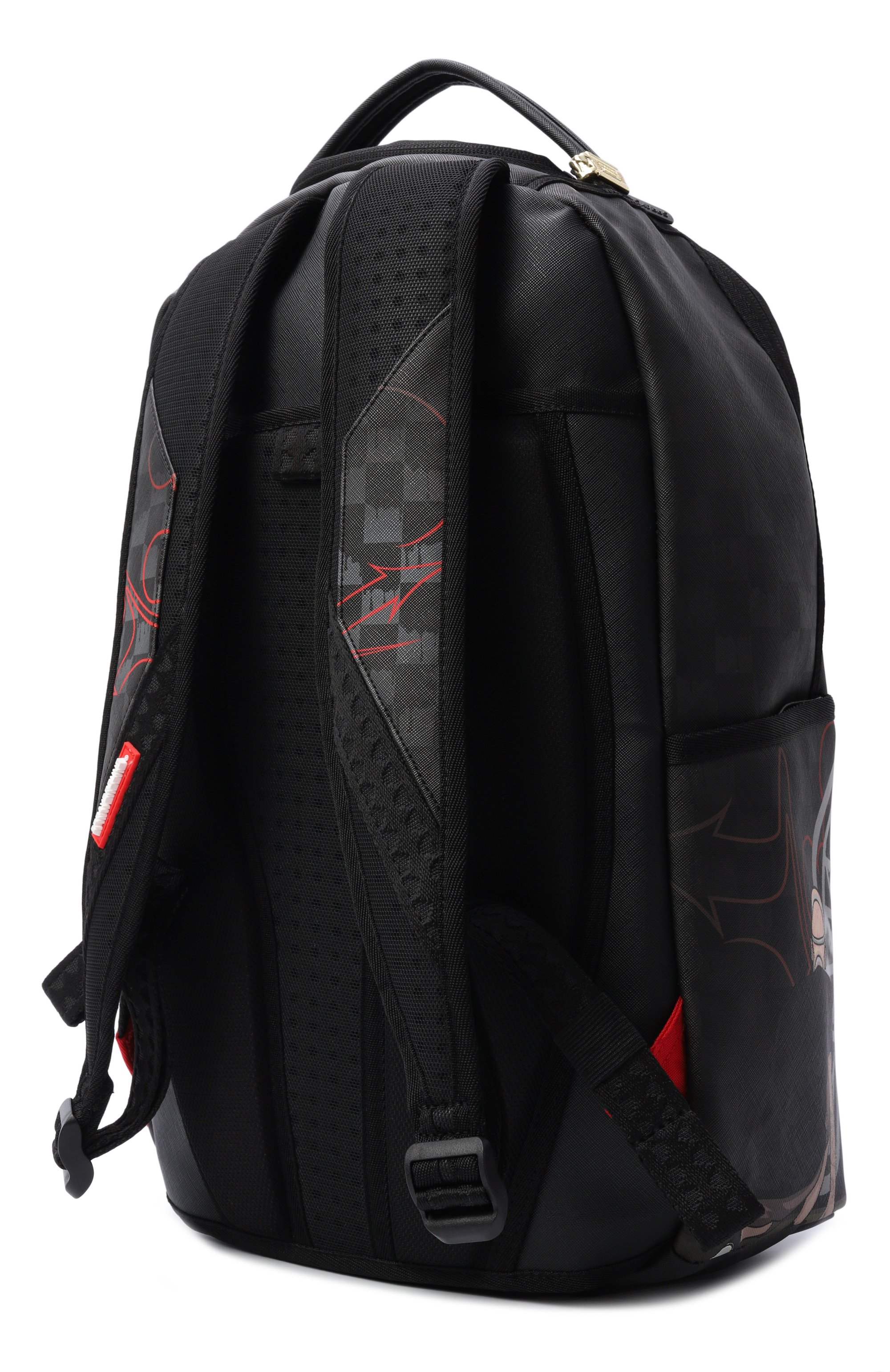 Рюкзак subway vandals SPRAYGROUND темно-серого цвета по цене 17600 руб., арт. 910B8879NSZ/SUBWAY VANDALS DLXSV BACKPACK, фото 2 Рюкзак subway vandals SPRAYGROUND, арт. 910B8879NSZ/SUBWAY VANDALS DLXSV BACKPACK, фото 2